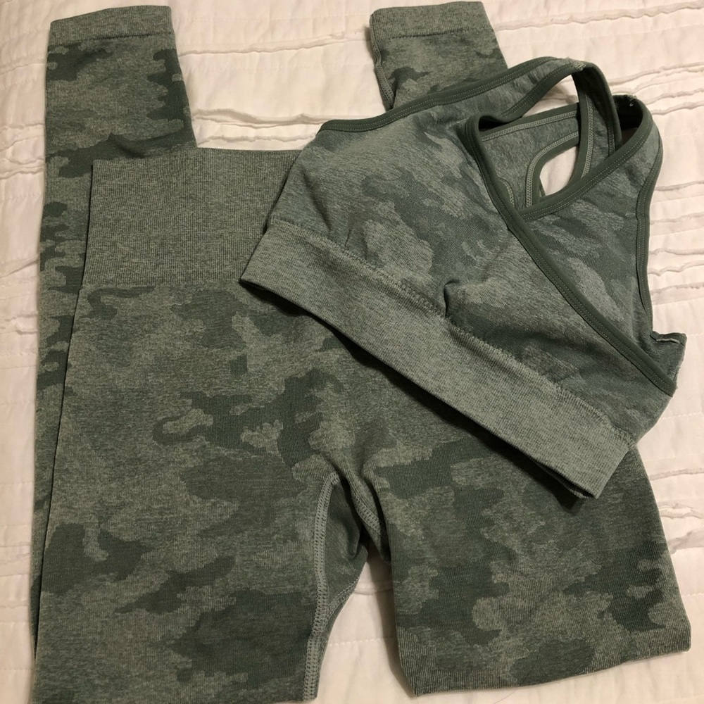 Two Piece Camo Set